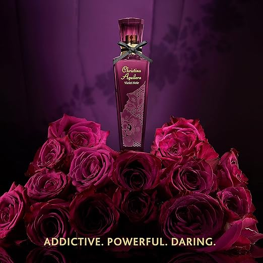Christina Aguilera Violet Noir EDP 50ml - Sophisticated Floral-Gourmand - Image 5