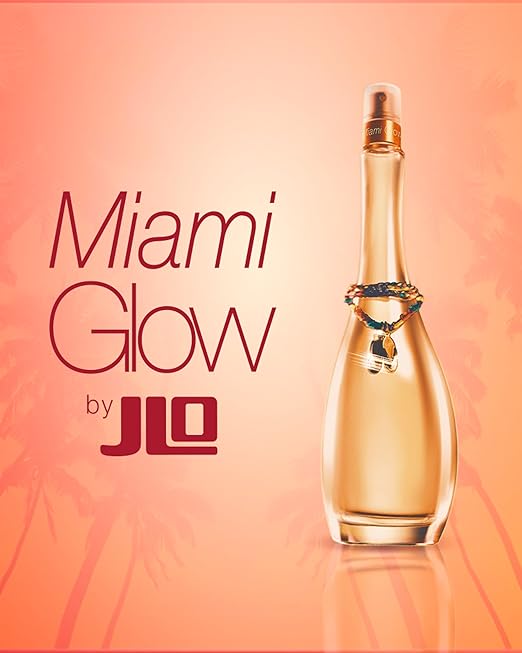 Jennifer Lopez Miami Glow Eau de Toilette Spray 100ml - Sunlit Glamour - Image 3