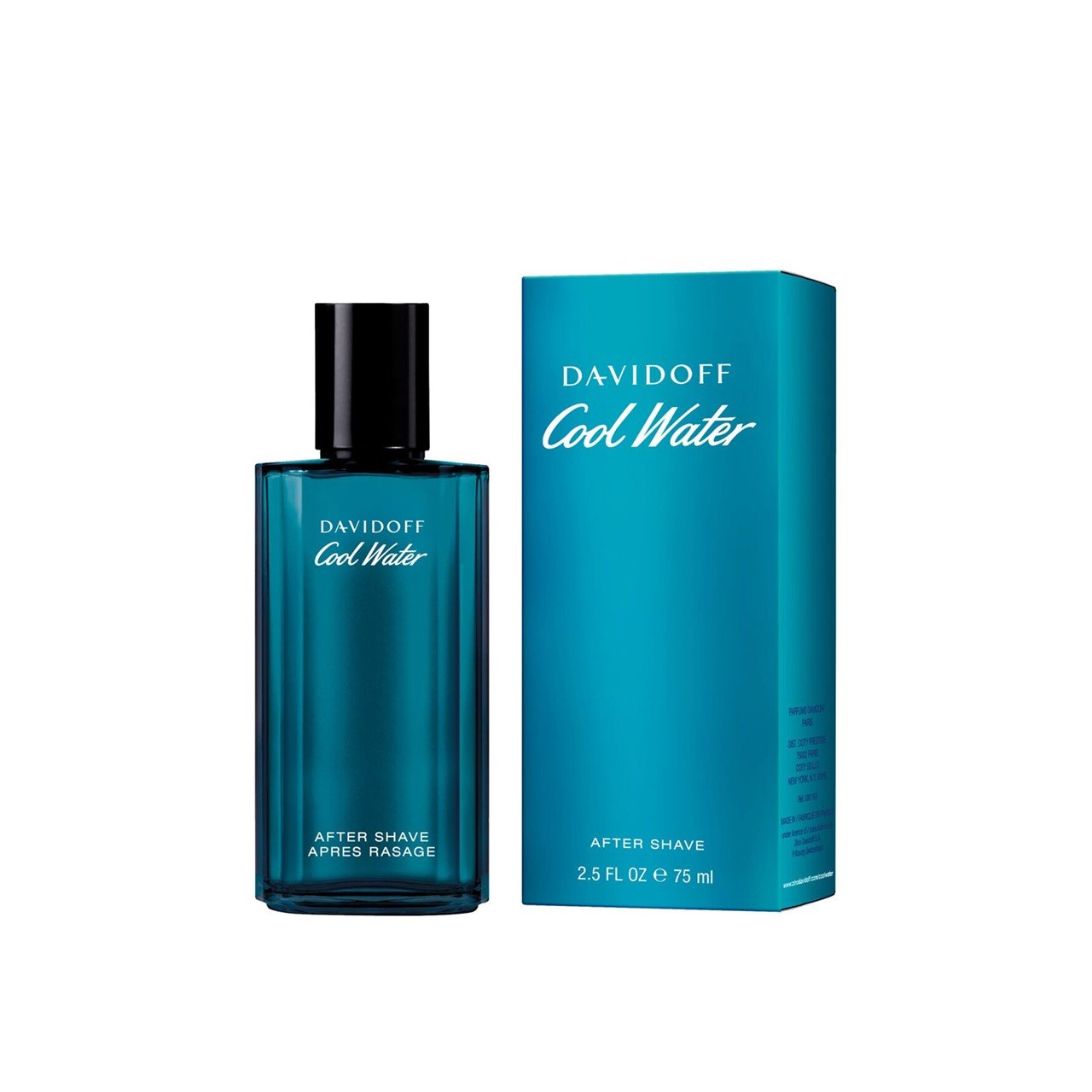 Davidoff Cool Water Men Aftershave 75ml - Fresh, Classic Scent - Image 2