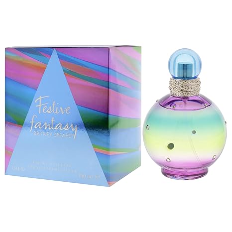 Britney Spears Festive Fantasy EDT 100ml - Sparkling Holiday Glow - Image 4