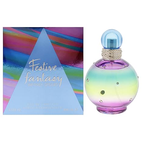 Britney Spears Festive Fantasy EDT 100ml - Sparkling Holiday Glow - Image 2