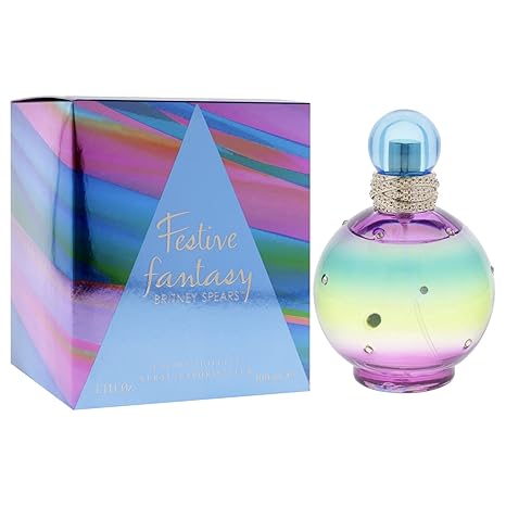 Britney Spears Festive Fantasy EDT 100ml - Sparkling Holiday Glow - Image 3
