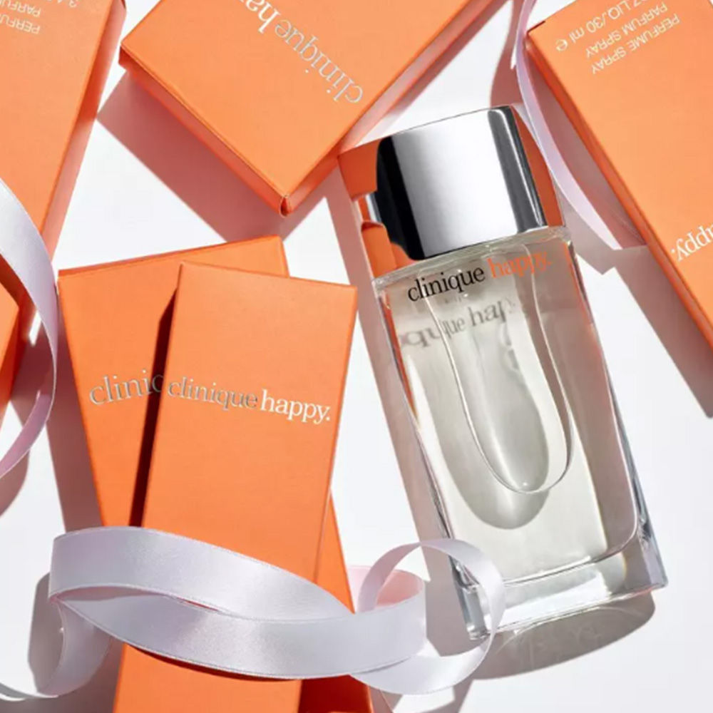 Clinique Happy Eau de Parfum 100ml: Radiant Citrus Floral Joy - Image 4