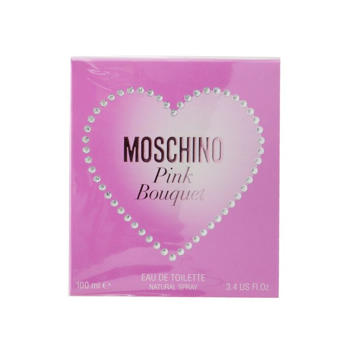 Moschino Pink Bouquet Eau de Toilette 100ml — Playful Floral Glow