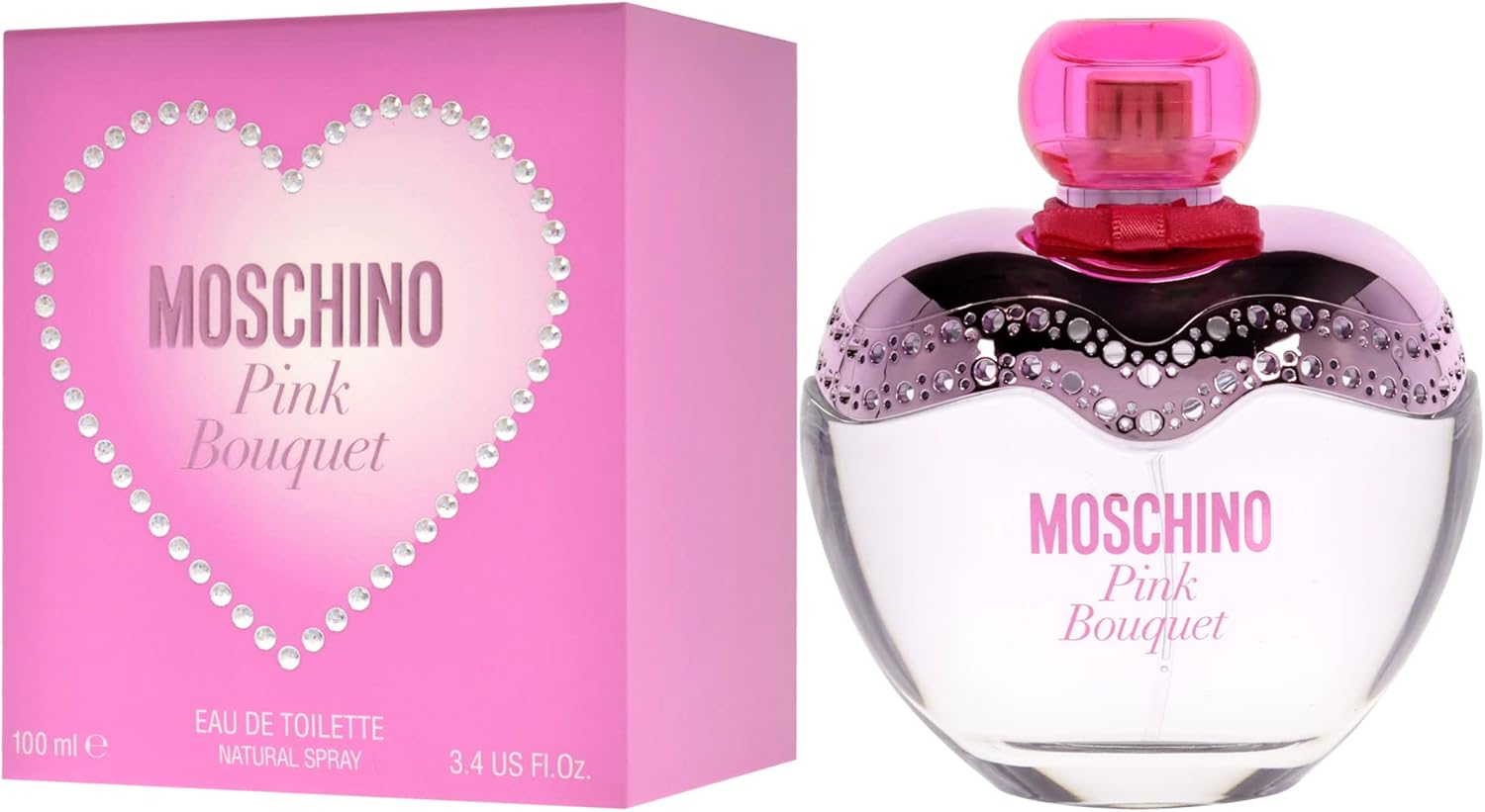 Moschino Pink Bouquet Eau de Toilette 100ml — Playful Floral Glow - Image 4