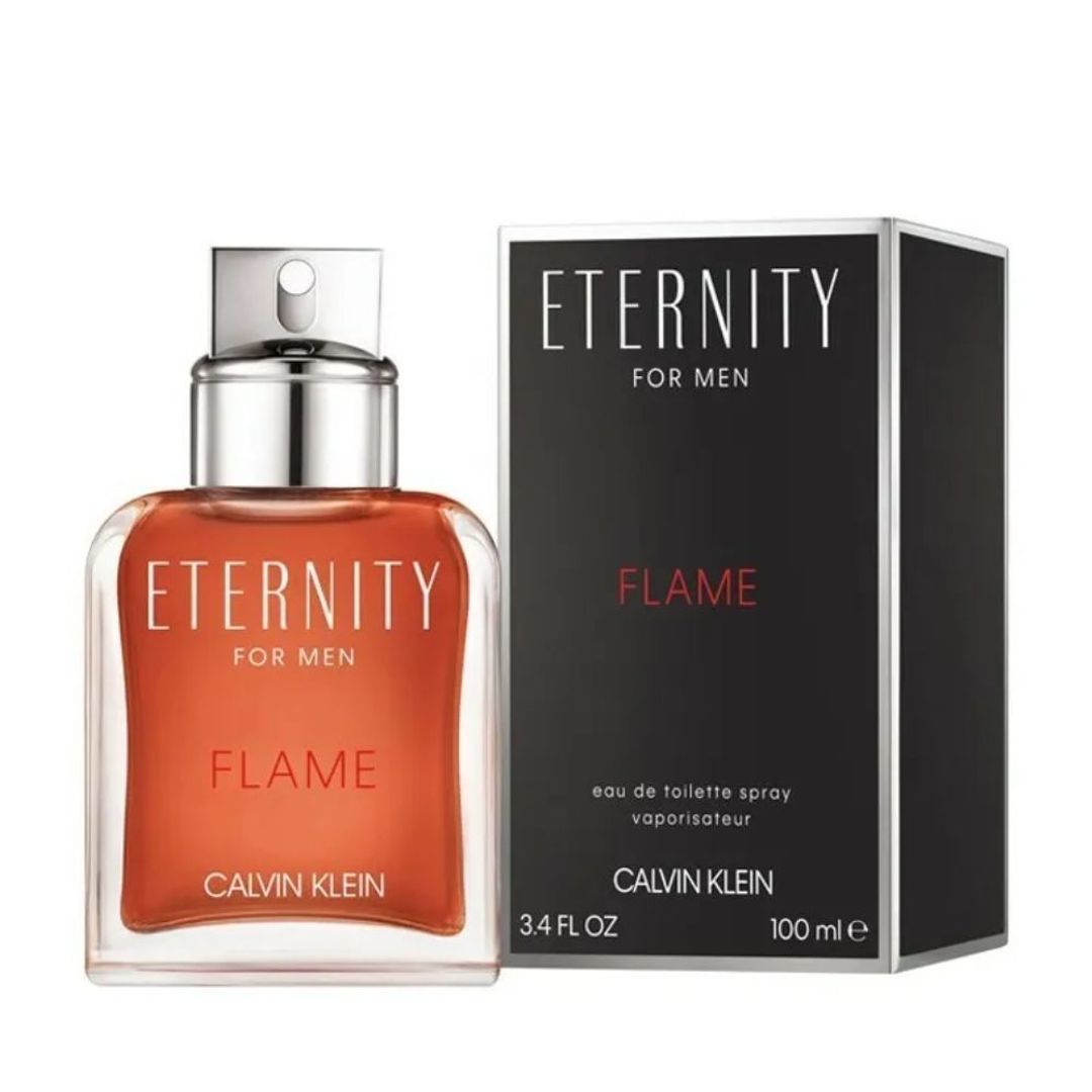 Calvin Klein Eternity Flame for Men EDT 100ml - Bold & Fiery - Image 6