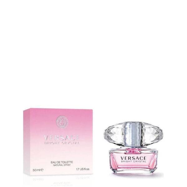 Versace Bright Crystal Eau de Toilette Spray 50ml - Radiant Floral Glow