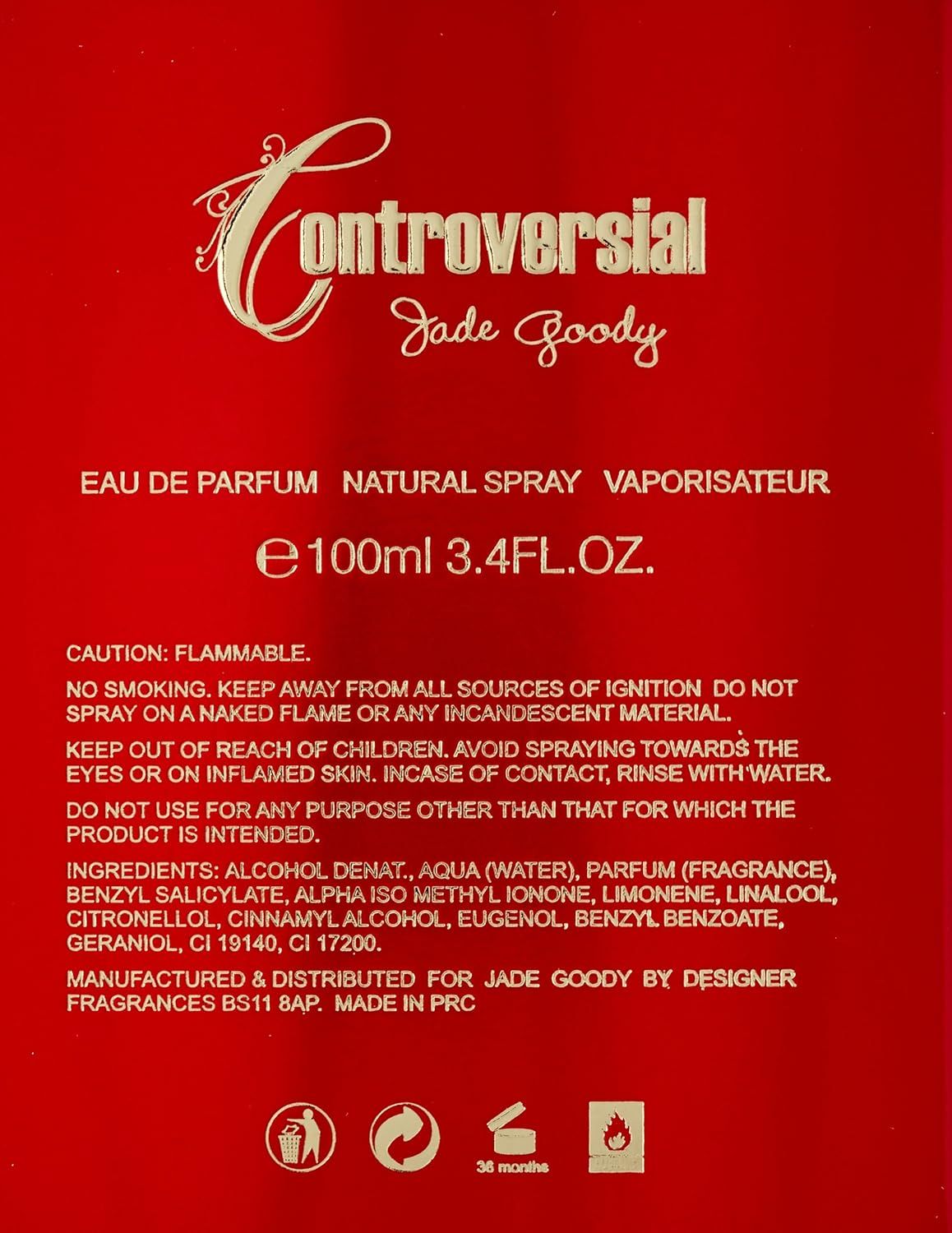 Jade Goody Controversial Eau de Parfum 100ml - Image 4