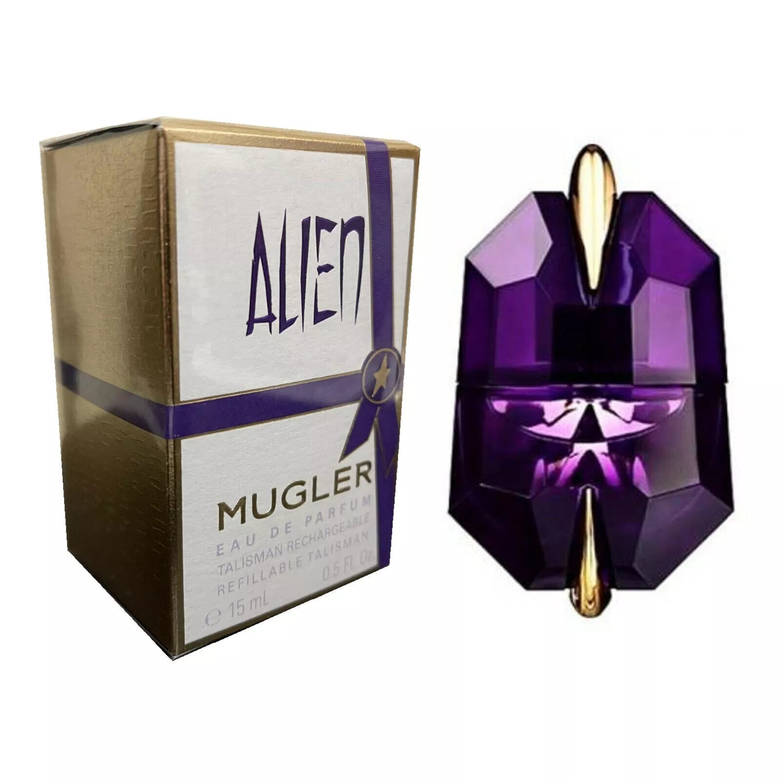 Mugler Alien EDP Refillable 15ml - Celestial Radiance - Image 3