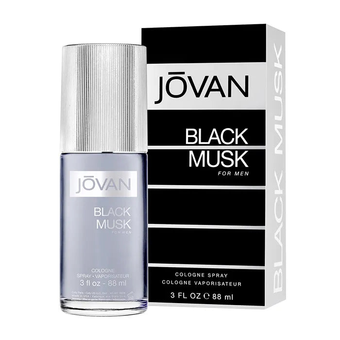 Jovan Black Musk Cologne Spray - Bold, Alluring 88ml - Image 4