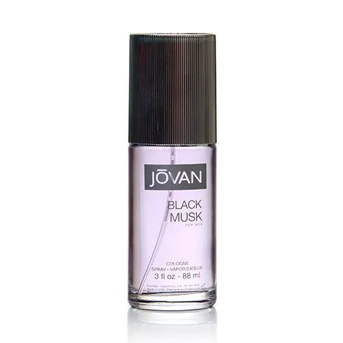 Jovan Black Musk Cologne Spray - Bold, Alluring 88ml