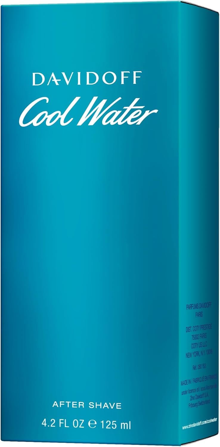 Davidoff Cool Water After Shave 125ml Fresh Timeless Scent