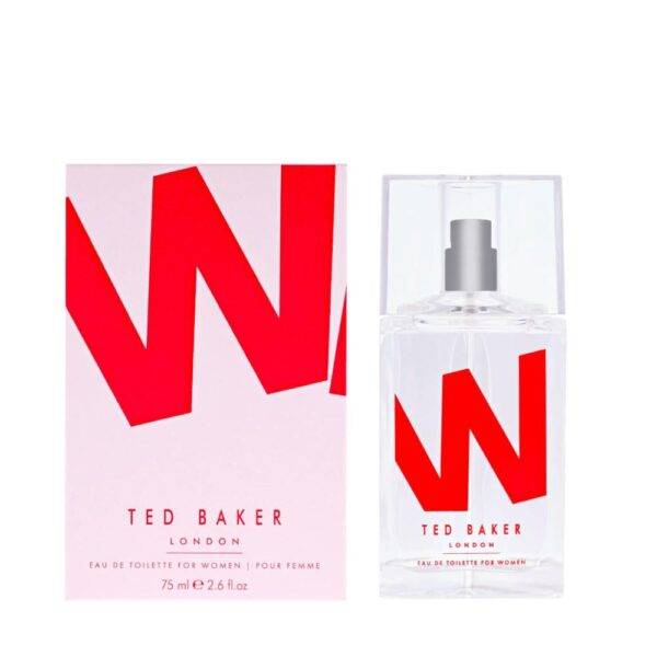 Ted Baker W for Women Eau de Toilette Spray 75ml - Fresh & Feminine